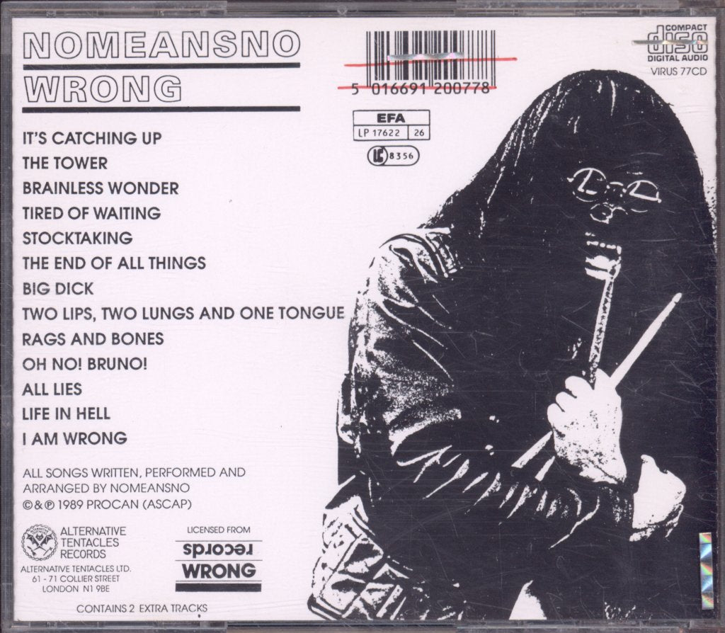 Nomeansno - Wrong - Cd
