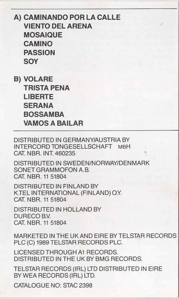 Gipsy Kings - Mosaique - Cassette