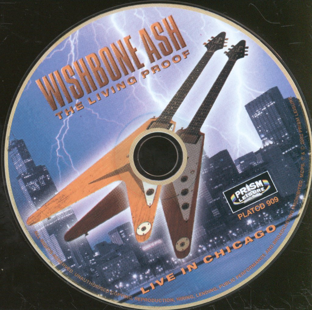 Wishbone Ash - Living Proof, Live In Chicago - Cd
