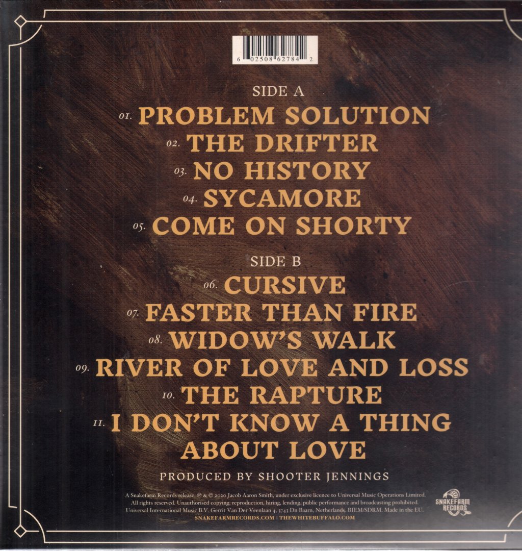 White Buffalo - On The Widow's Walk - Lp