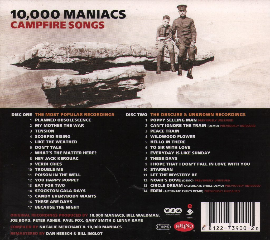 10,000 Maniacs - Campfire Songs - Double Cd