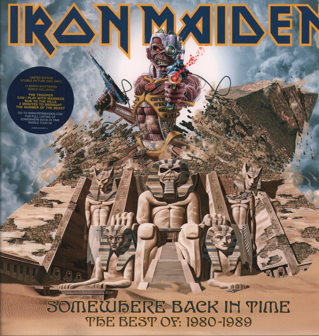 Iron Maiden - Somewhere Back In Time (The Best Of: 1980-1989) - Double Lp