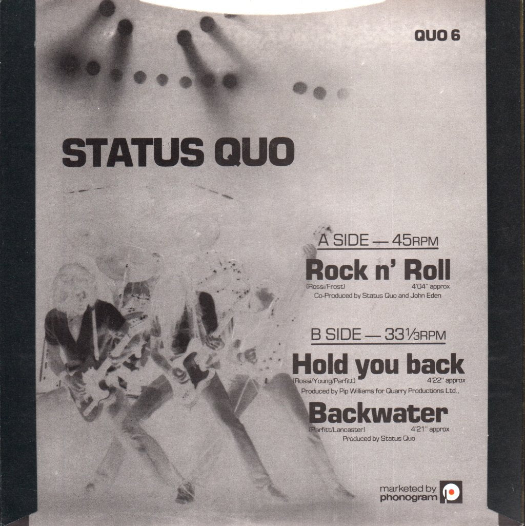Status Quo - Rock N Roll - 7 Inch