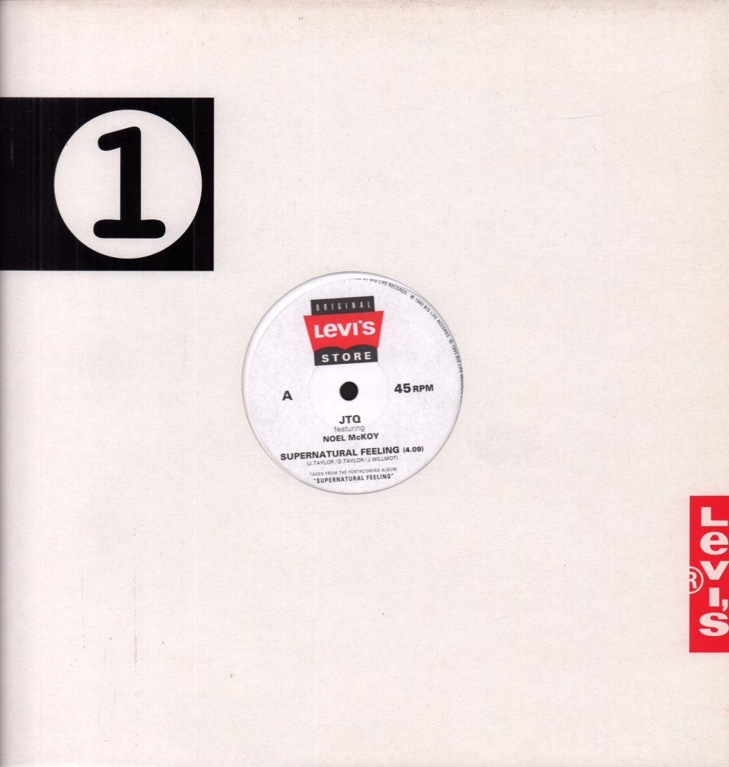 Jtq Featuring Noel Mc Coy/Heliocentric World - Supernatural Feeling/More I Got - 12 Inch