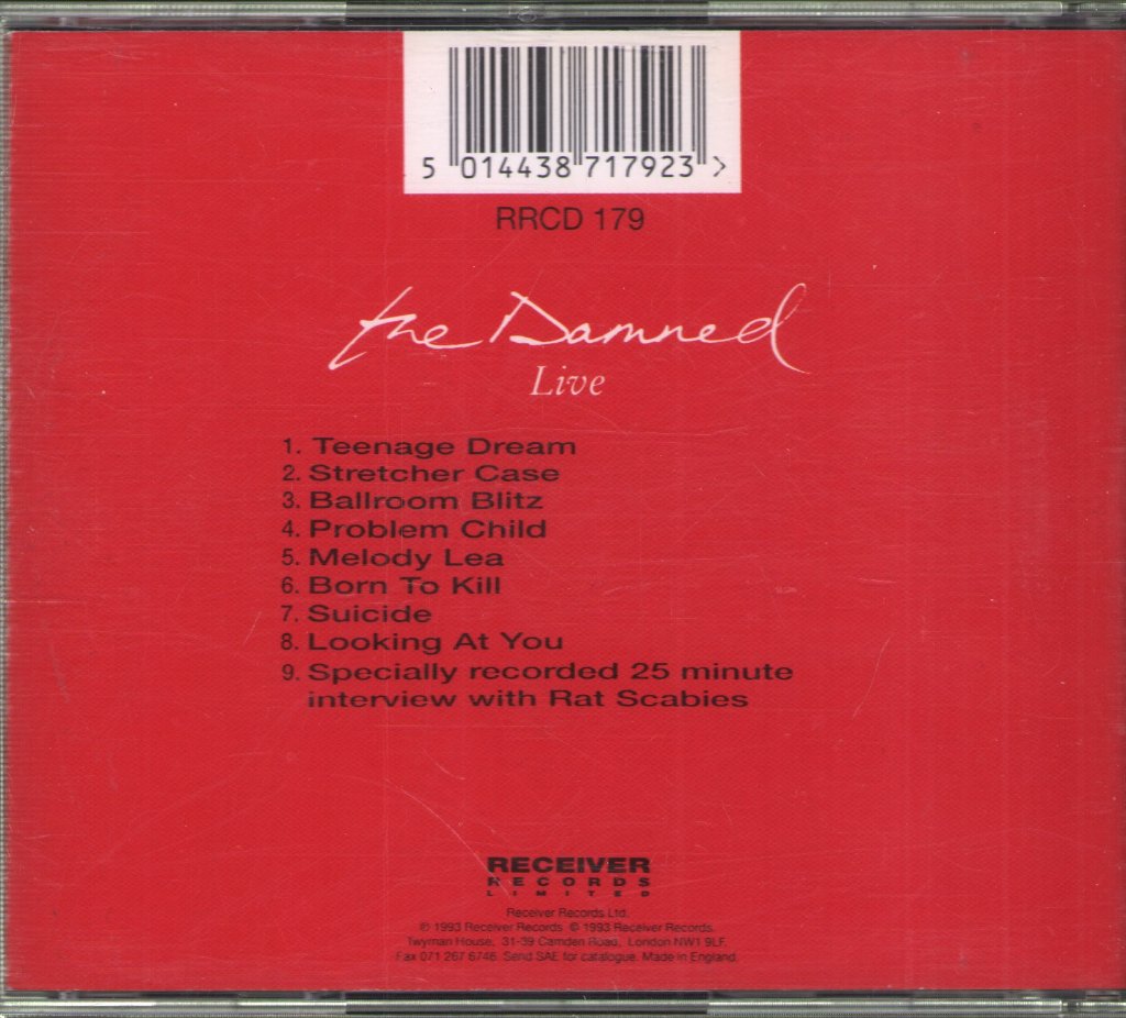 Damned - School Bullies - Cd