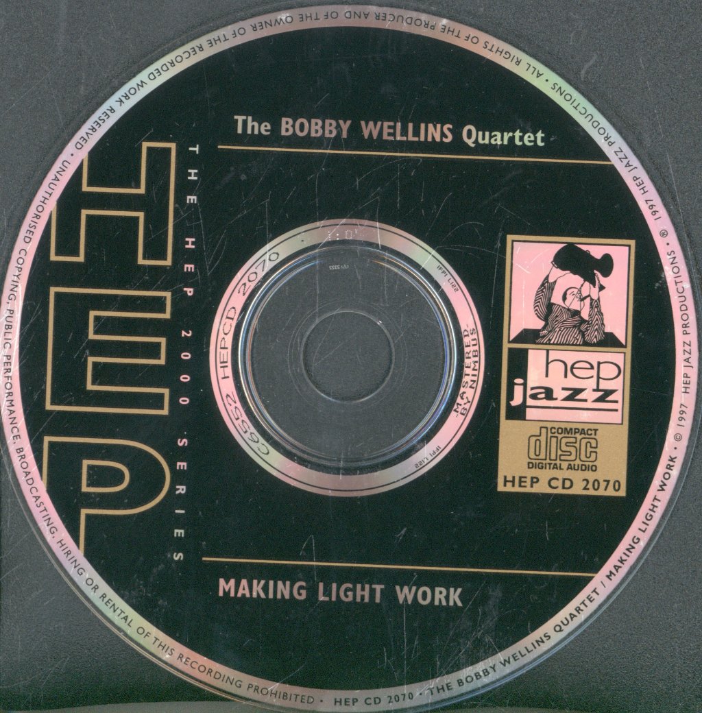 Bobby Wellins Quartet - Making Light Work - Cd