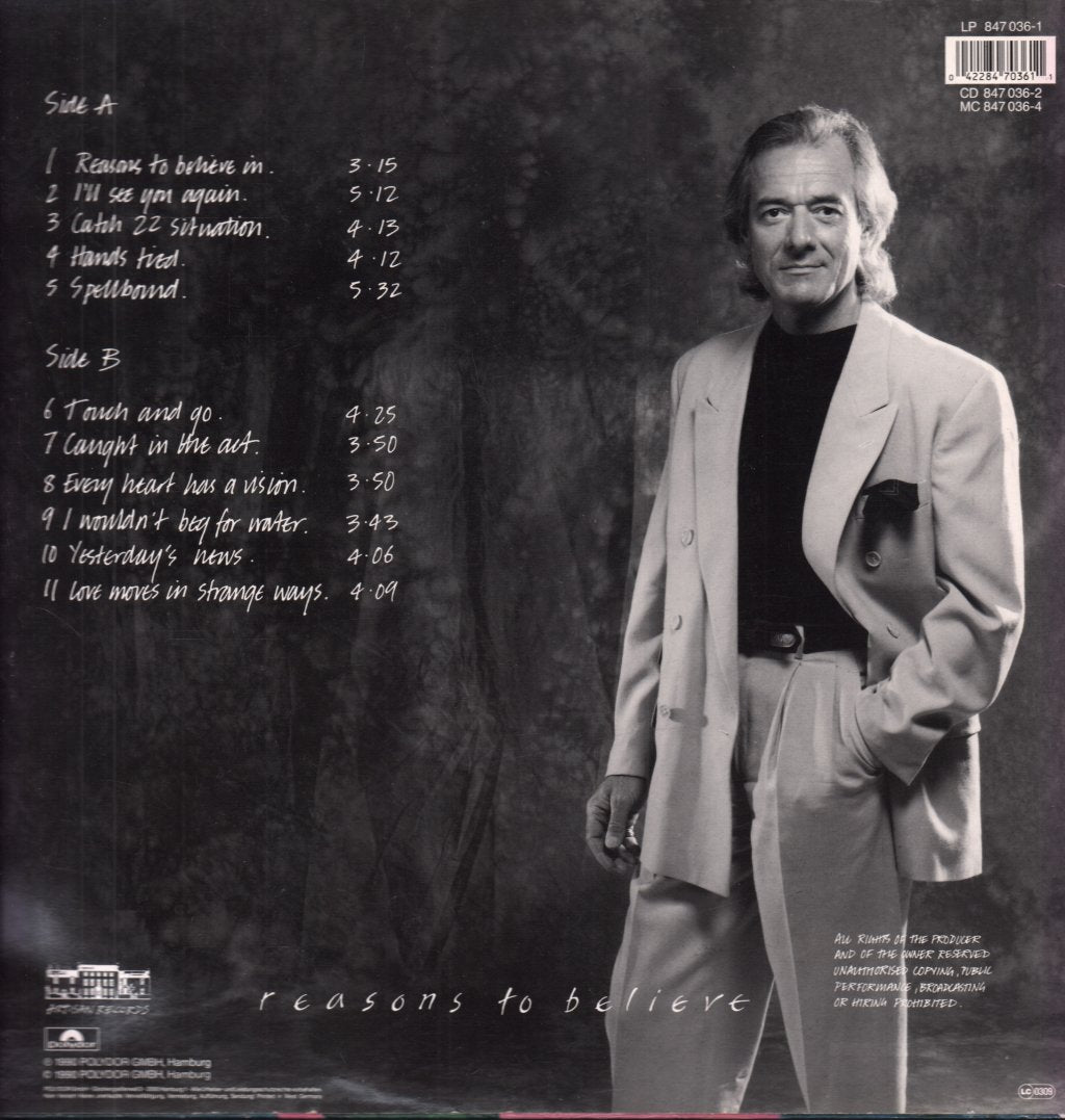 Allan Clarke - Reasons To Believe - Lp