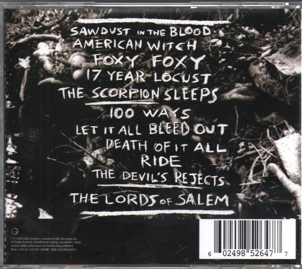 Rob Zombie - Educated Horses - Cd