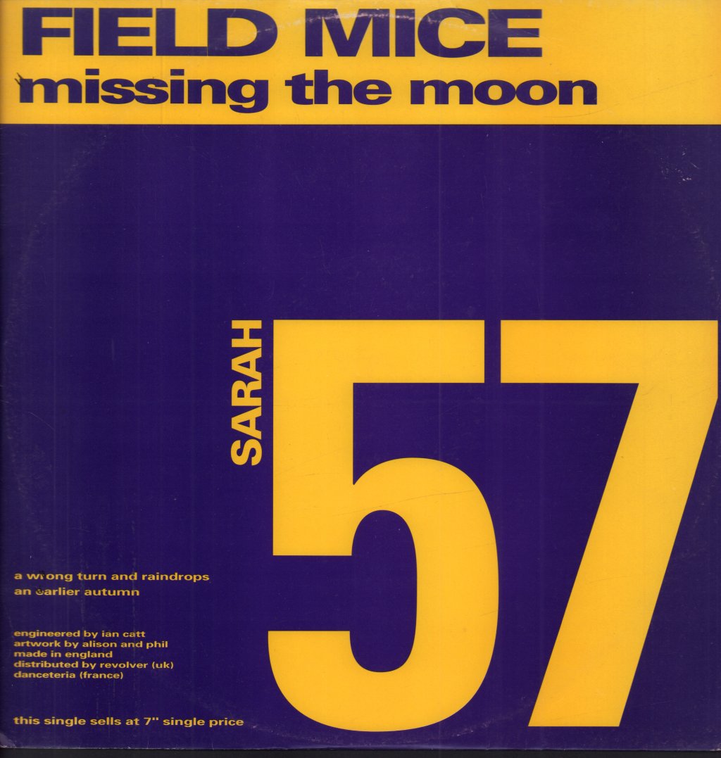 Field Mice - Missing The Moon - 12 Inch