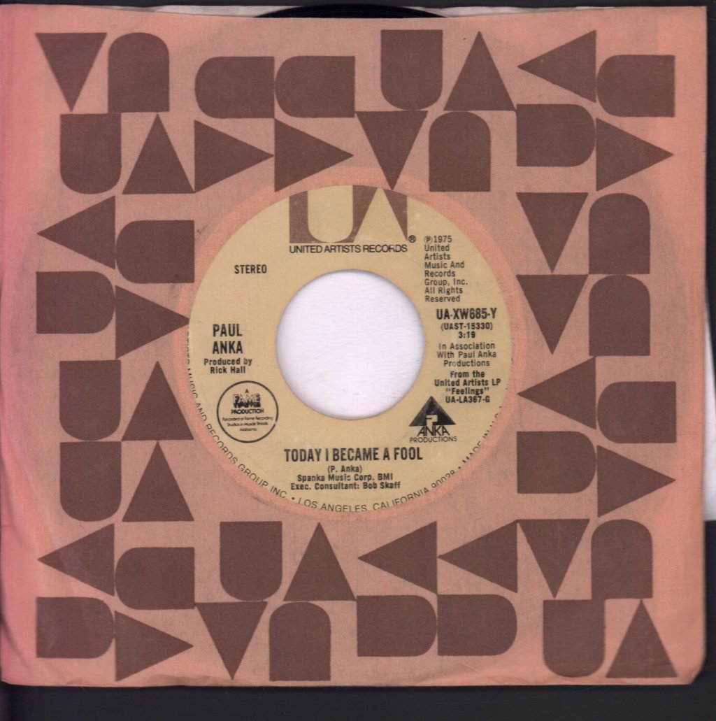 Paul Anka - (I Believe) There's Nothing Stronger Than Our Love - 7 Inch