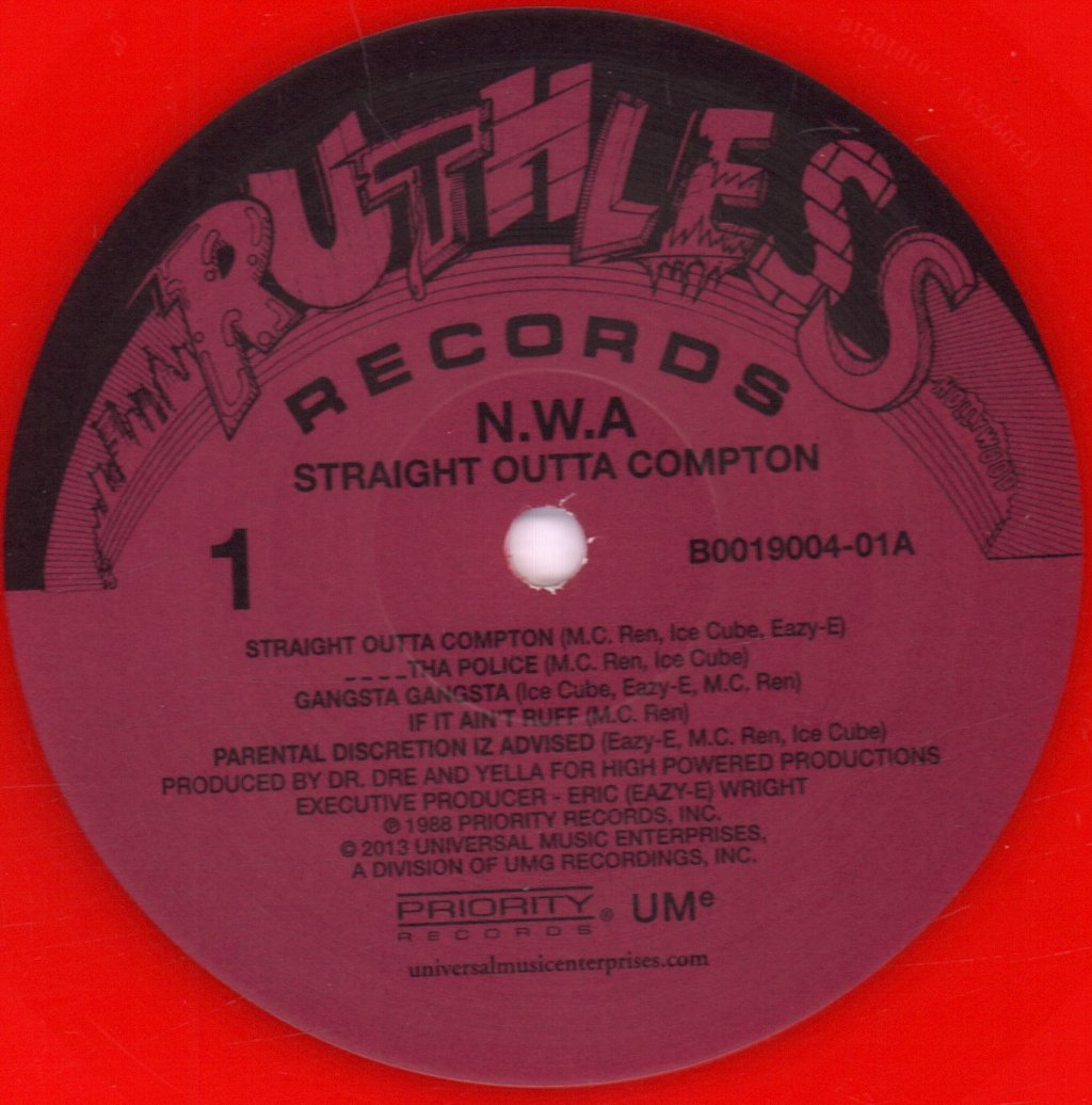 N.W.A. - Straight Outta Compton - Lp