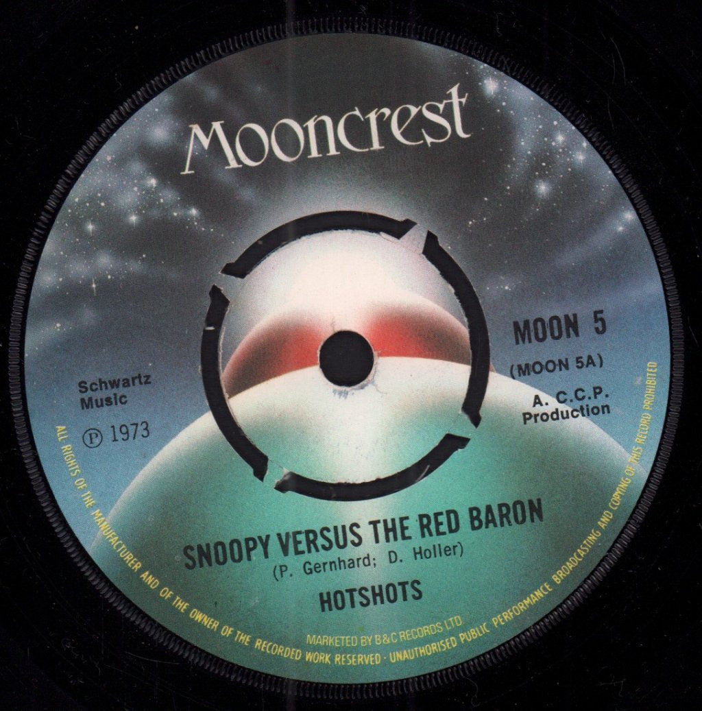 Hotshots - Snoopy Versus The Red Baron - 7 Inch