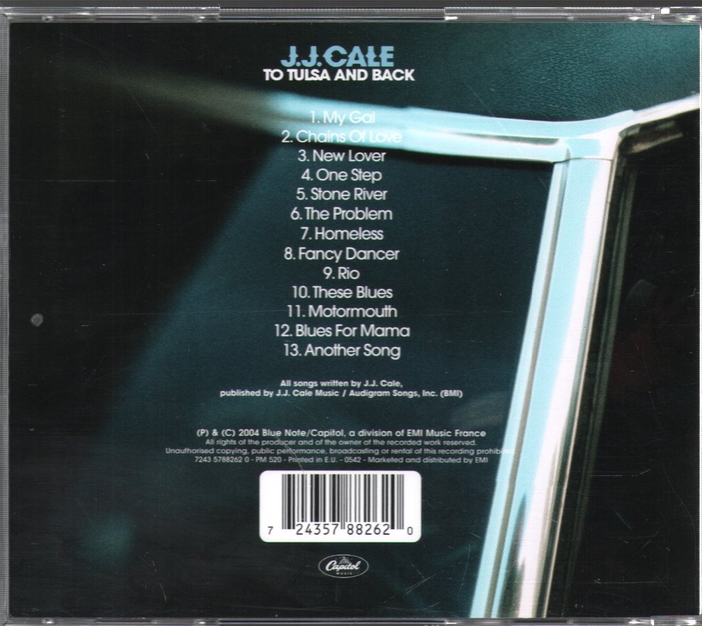 J.J. Cale - To Tulsa And Back - Cd