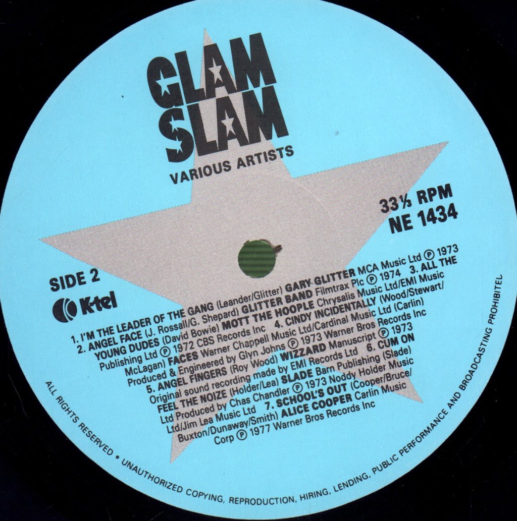 Various Artists - Glam Slam (Definitive Glam Rock Collection) - Lp