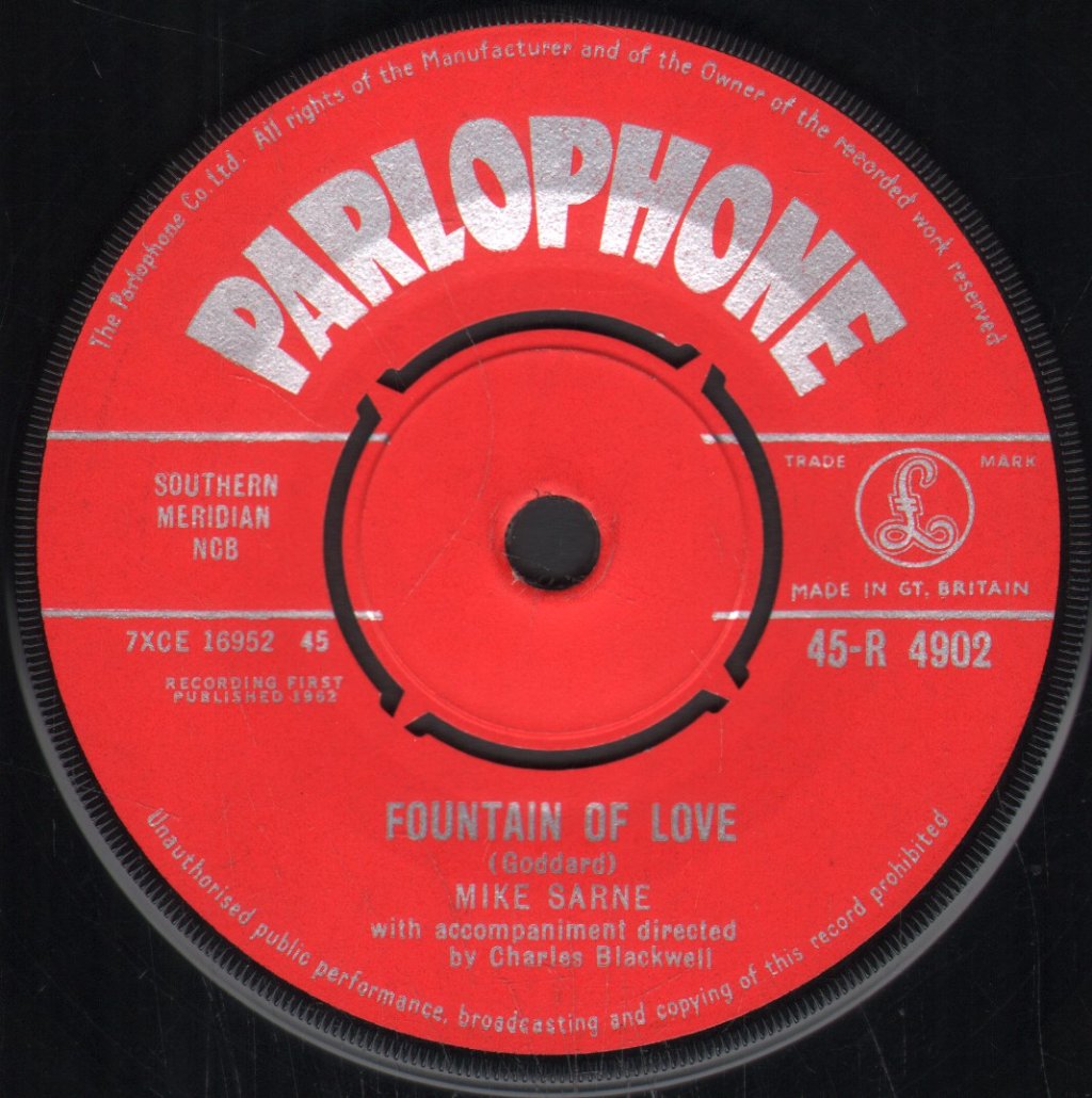 Mike Sarne - Come Outside - 7 Inch