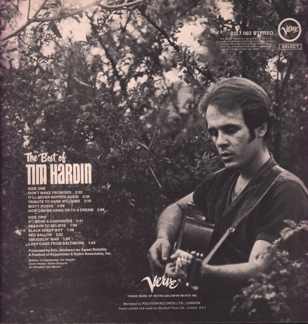 Tim Hardin - Best Of - Lp