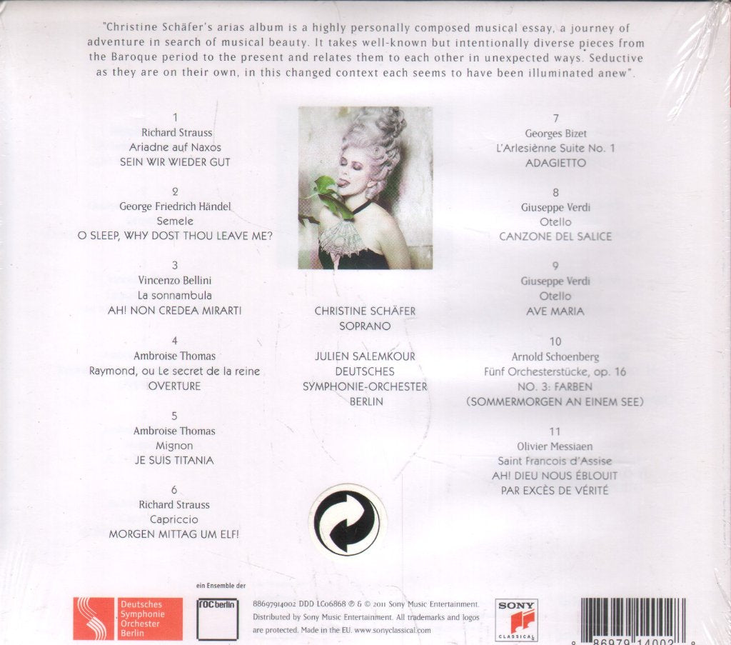 Christine Schafer - Arias - Cd