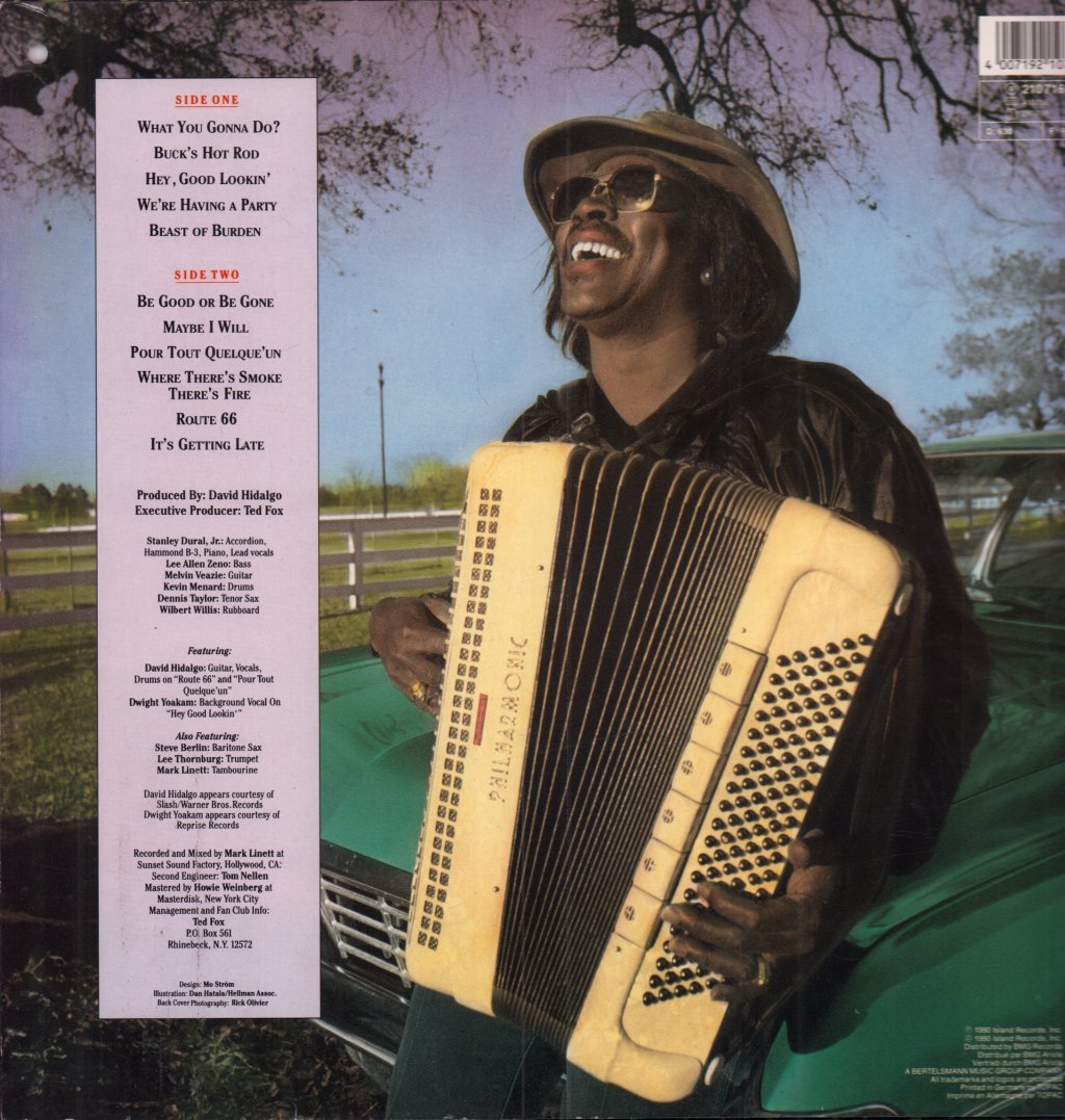 Buckwheat Zydeco - Where There's Smoke There's Fire - Lp