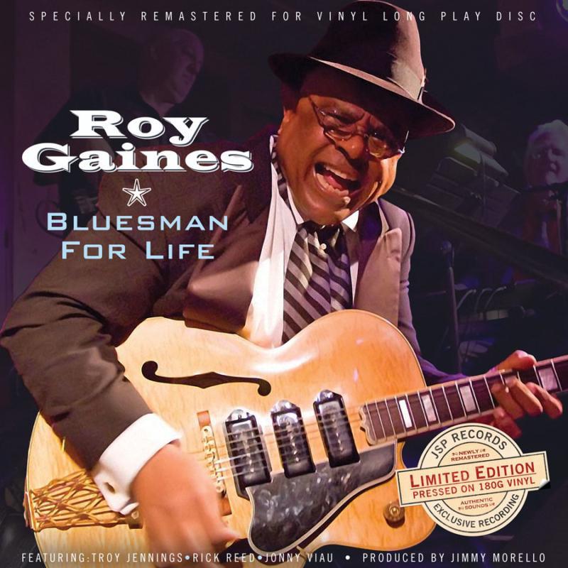 Roy Gaines - Bluesman For Life - Lp