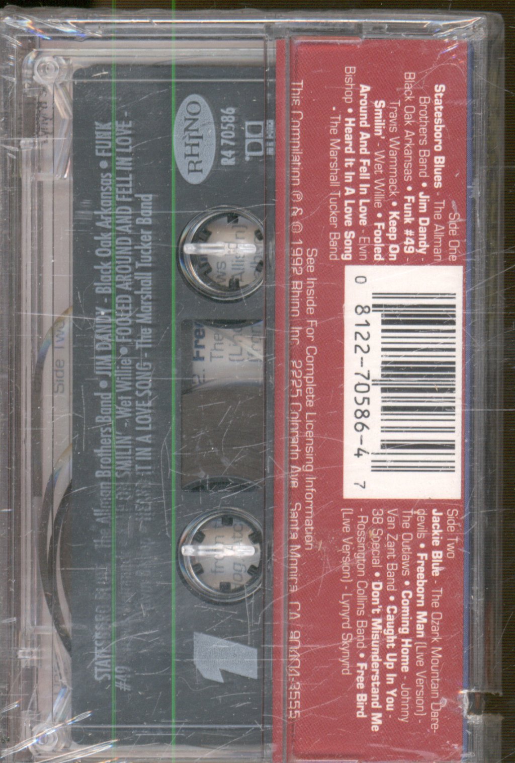Various Artists - Rebel Rousers - Southern Rock Classics - Cassette