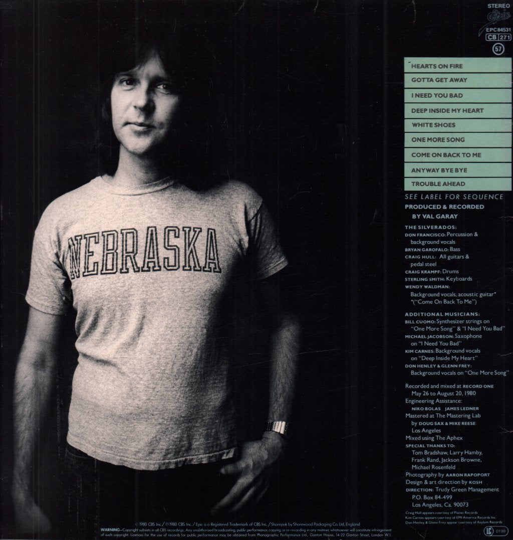 Randy Meisner - One More Song - Lp