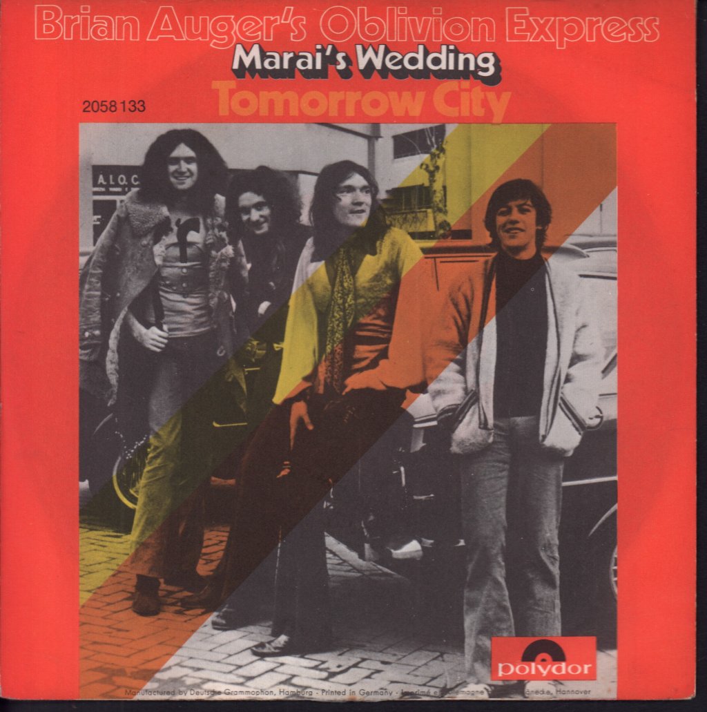 Brian Auger's Oblivion Express - Marai's Wedding - 7 Inch