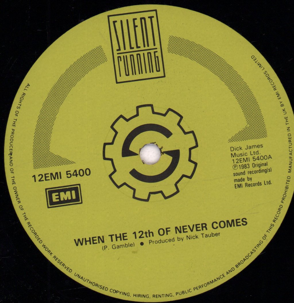 Silent Running - When The 12Th Of Never Comes - 12 Inch