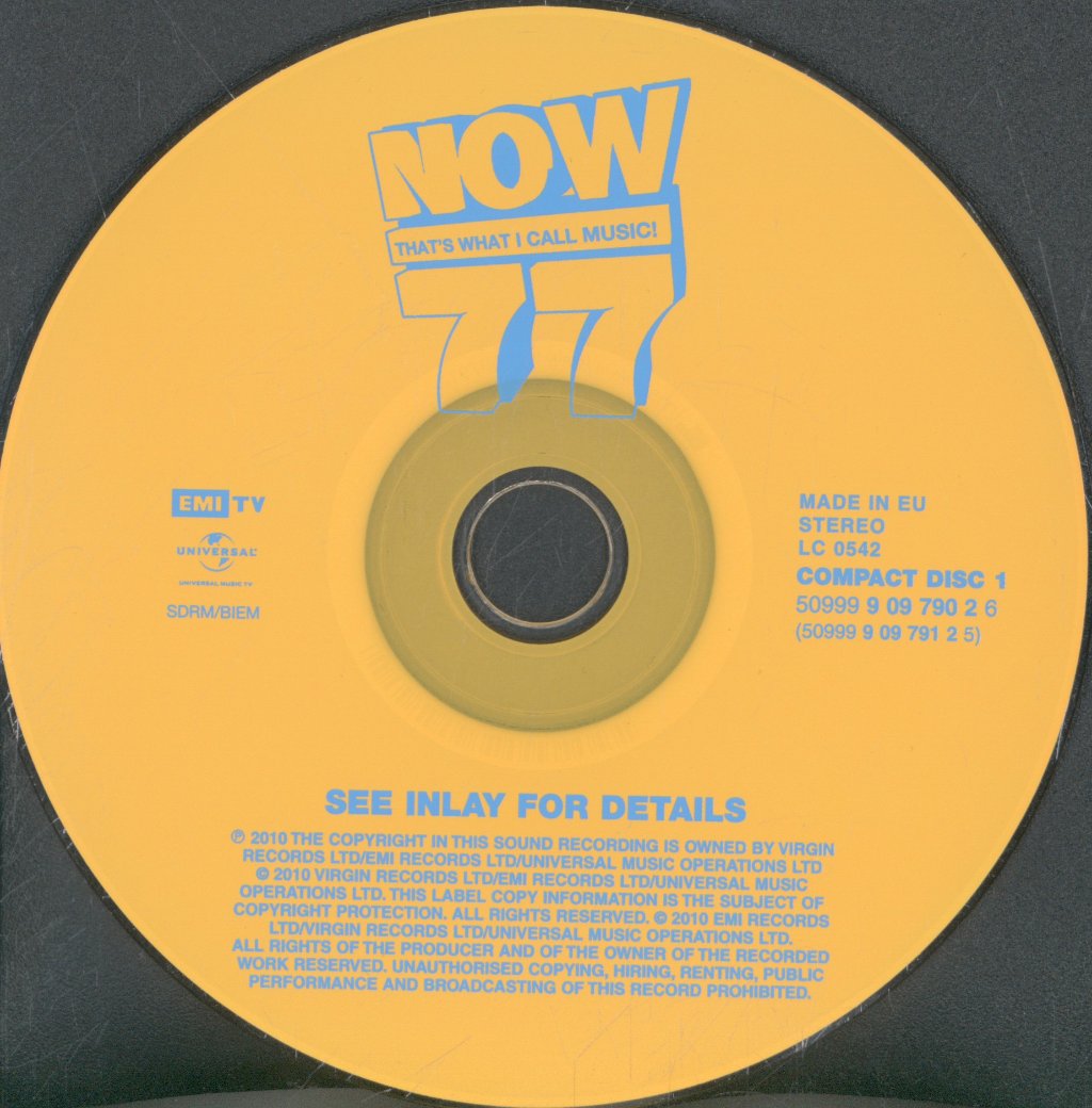 Various Artists - Now That's What I Call Music 77 - Double Cd