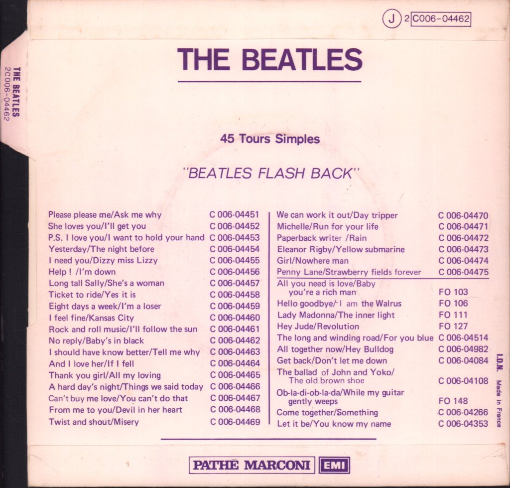 Beatles - No Reply - 7 Inch