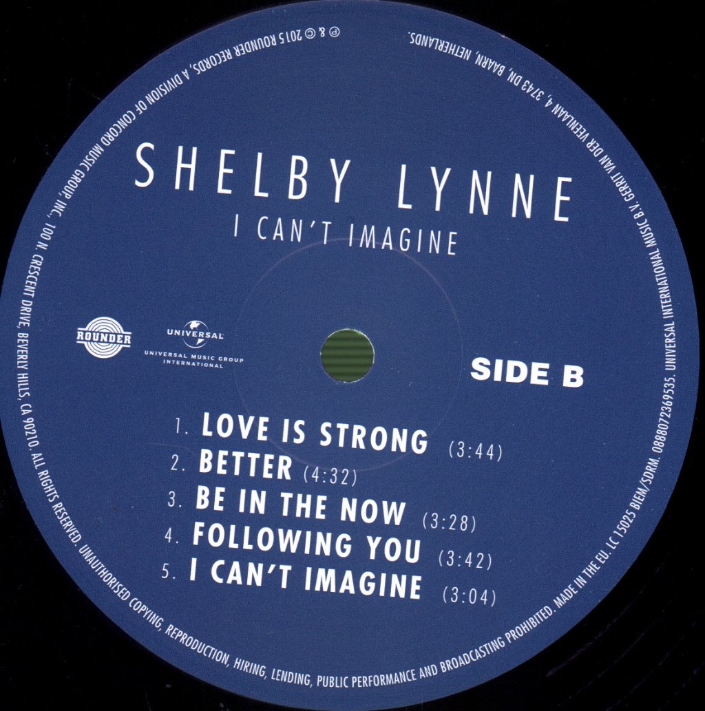 Shelby Lynne - I Can't Imagine - Lp