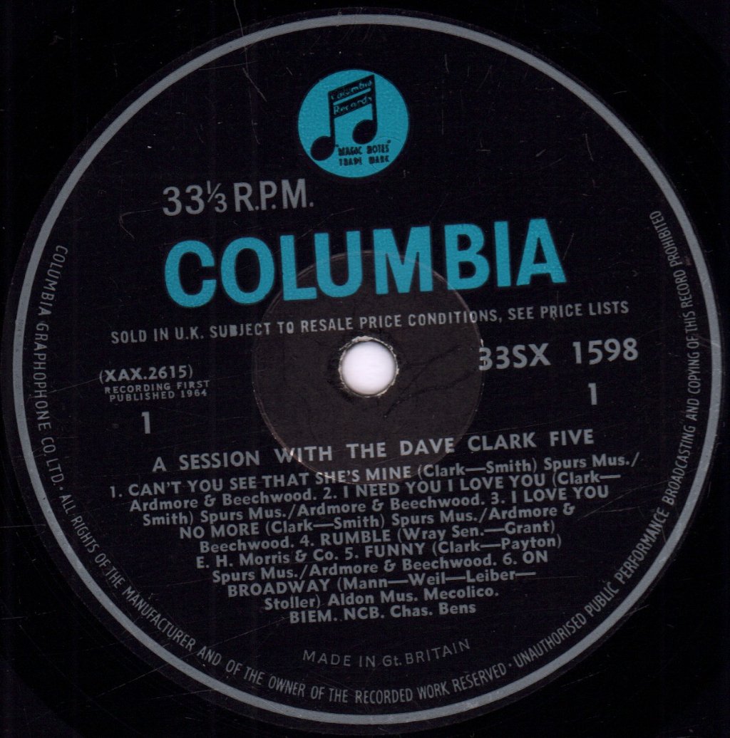 Dave Clark Five - Session With - Lp