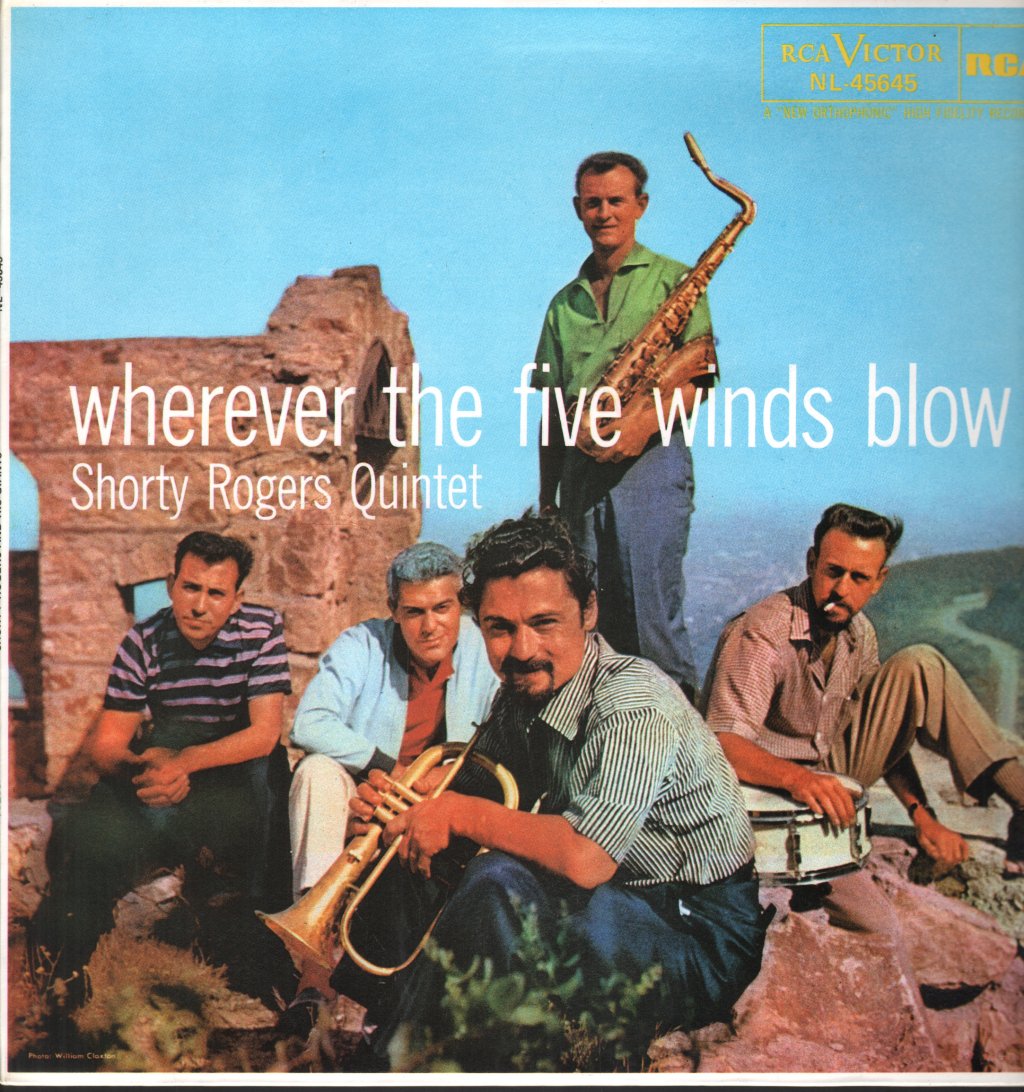 Shorty Rogers Quintet - Wherever The Five Winds Blow - Lp