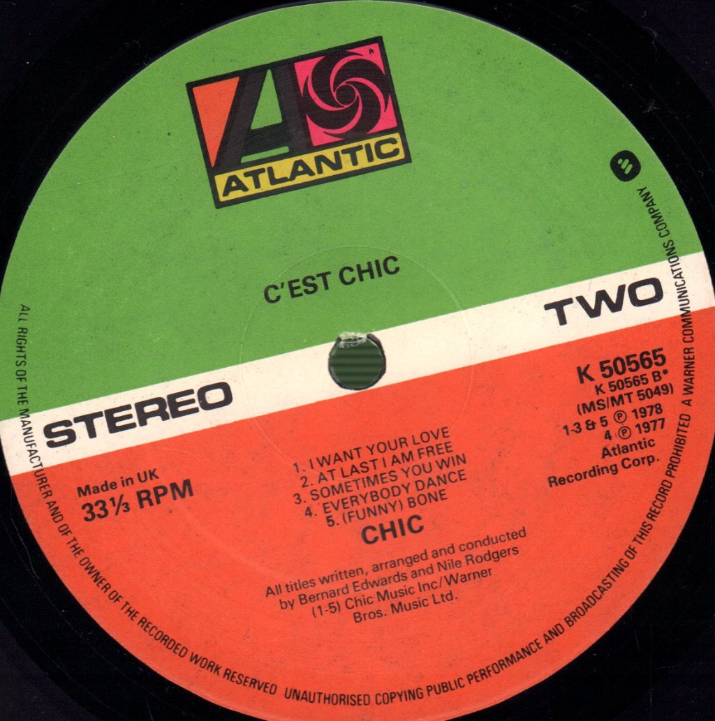 Chic - C'est Chic - Lp