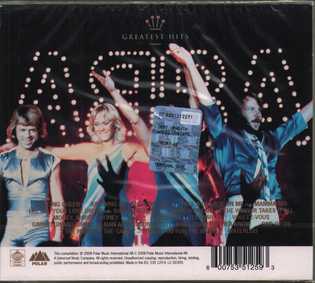 ABBA - Gold (Greatest Hits) - Cd