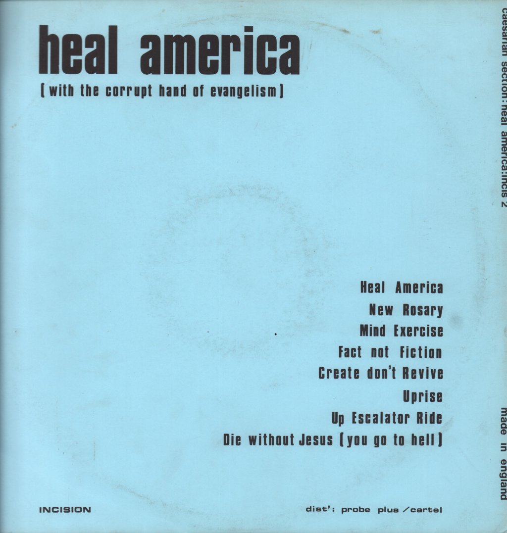 Caesarian Section - Heal America - Lp