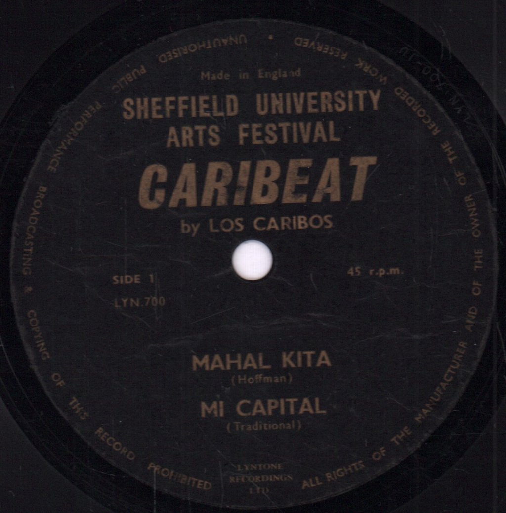 Los Caribos - Caribeat - 7 Inch