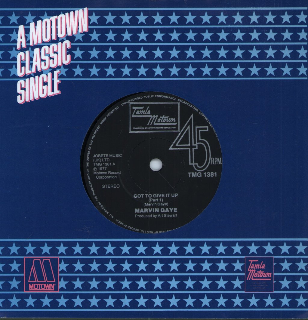 Marvin Gaye - Got To Give It Up - 7 Inch