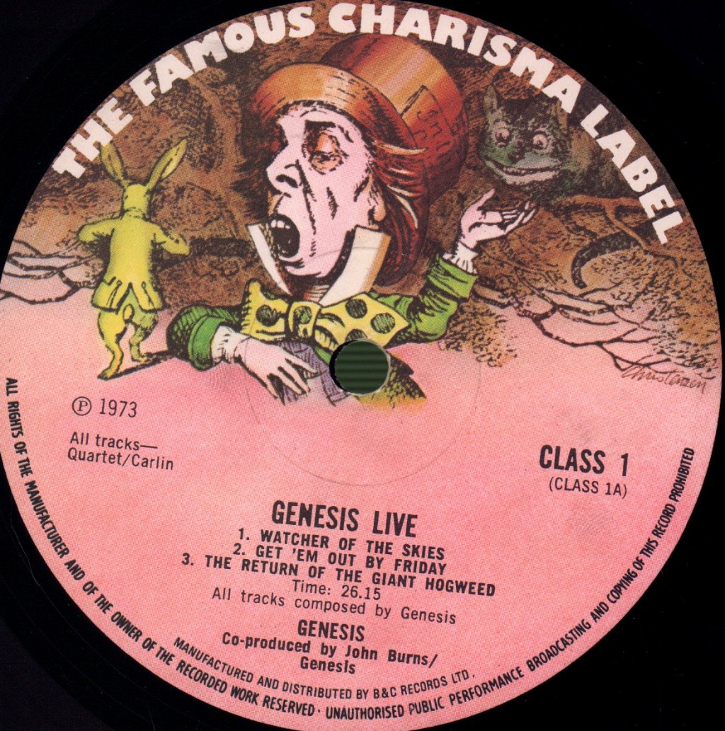 Genesis - Live - Lp