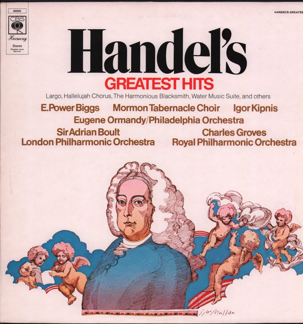 Various Artists - Handel's Greatest Hits - Lp