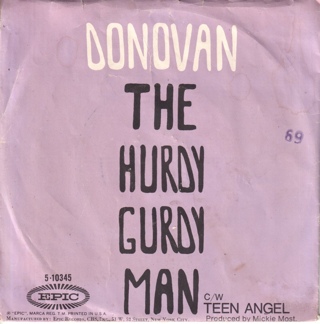 Donovan - Hurdy Gurdy Man - 7 Inch