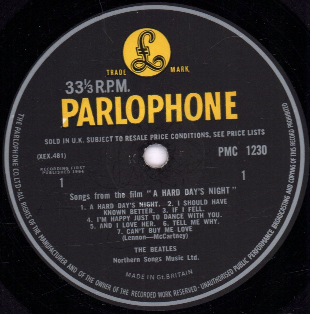 Beatles - A Hard Day's Night - Lp