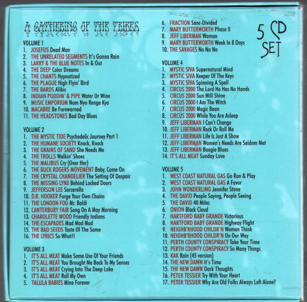 Various Artists - A Gathering Of The Tribes - Cd Set
