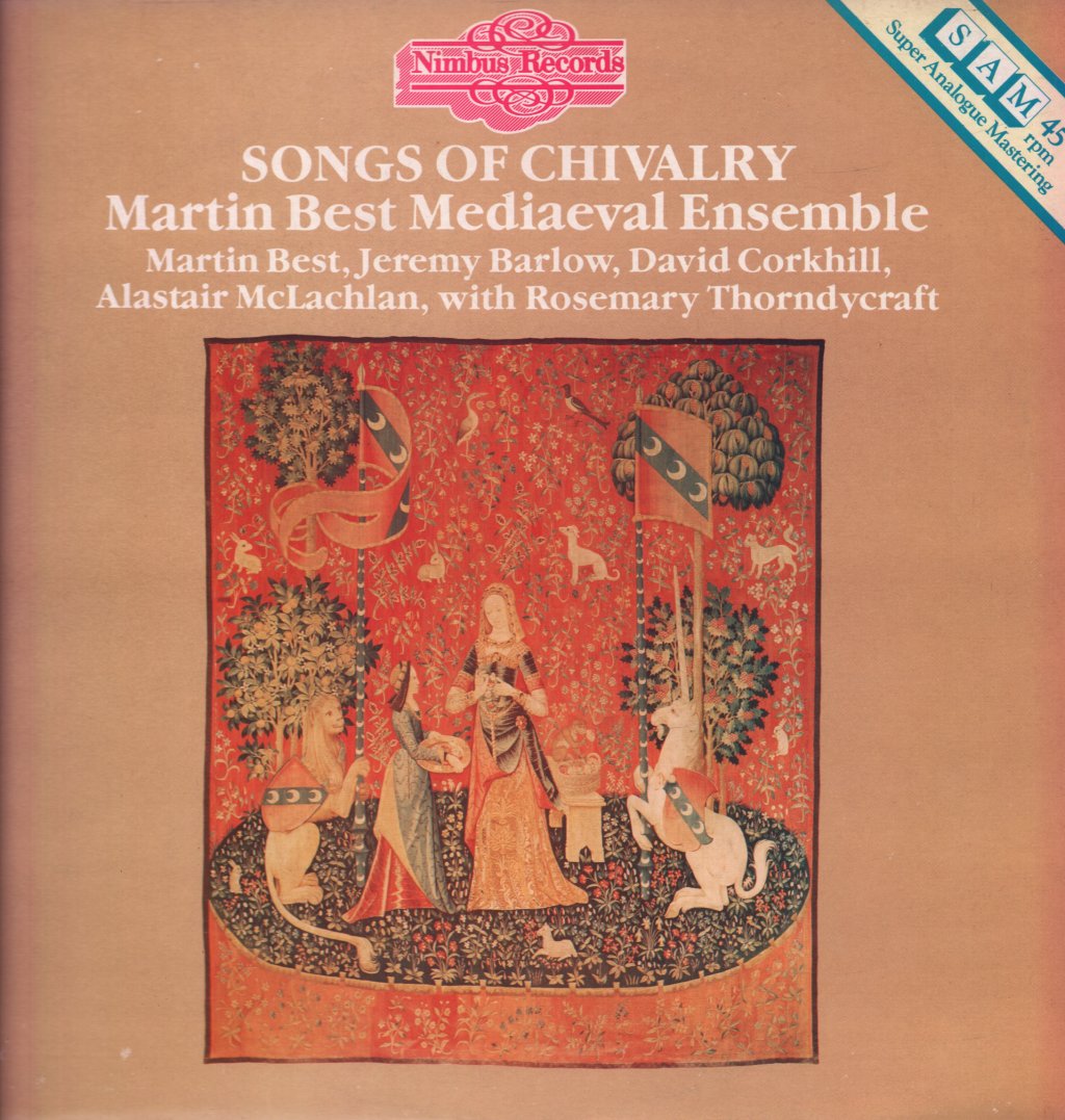 Martin Best Mediaeval Ensemble - Songs Of Chivalry - Lp