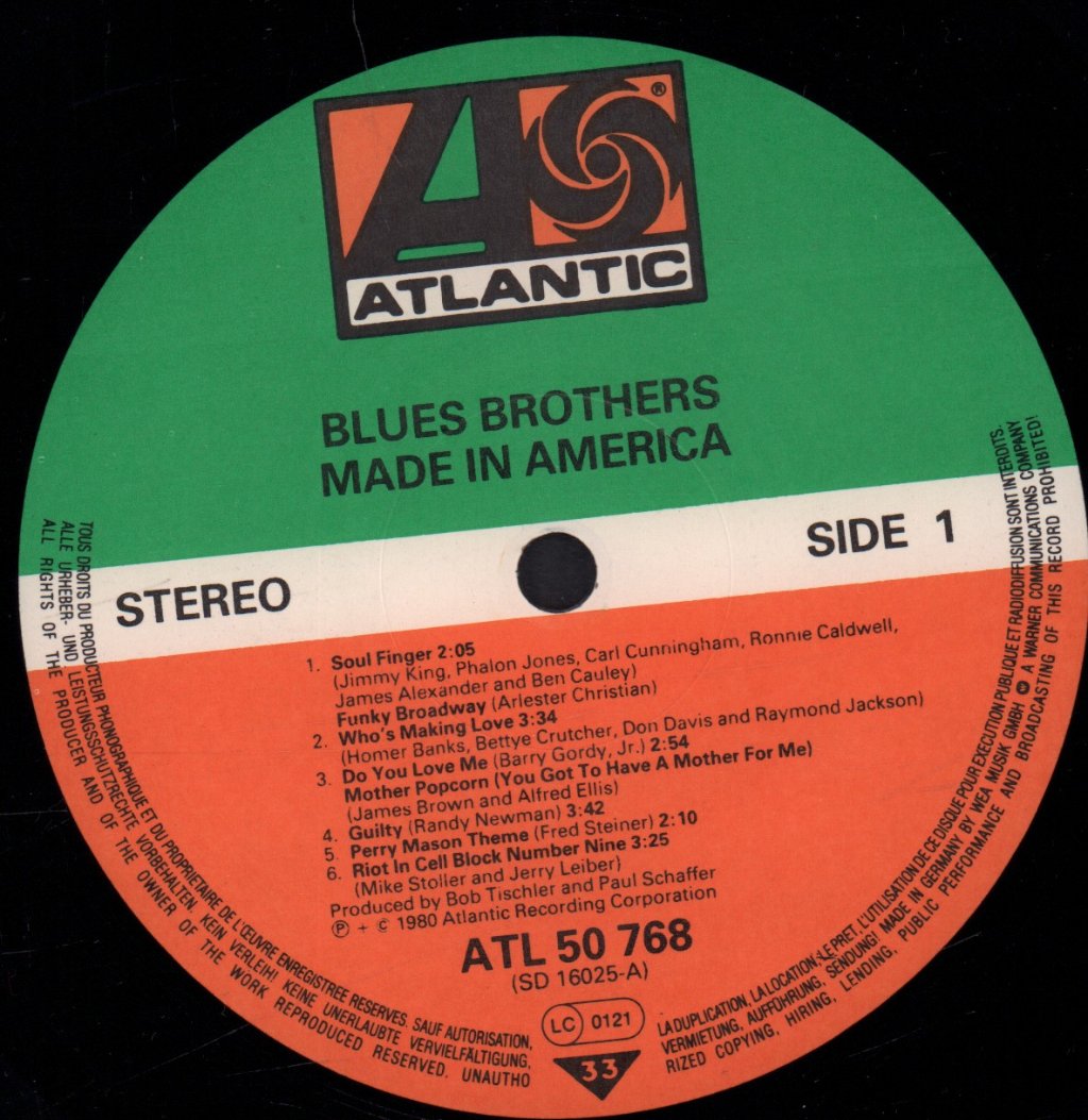 Blues Brothers - Made In America - Lp