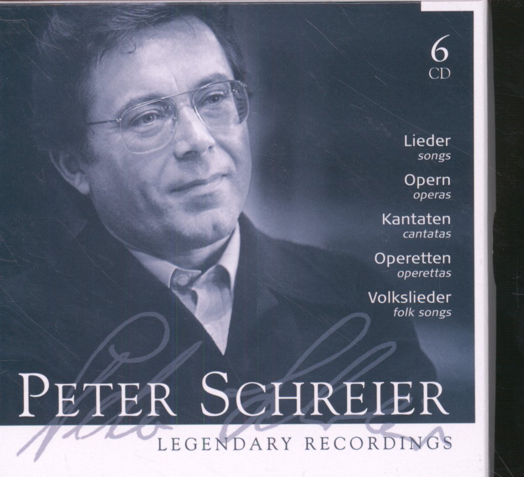 Peter Schreier - Peter Schreier's Legendary Recordings - Cd Set