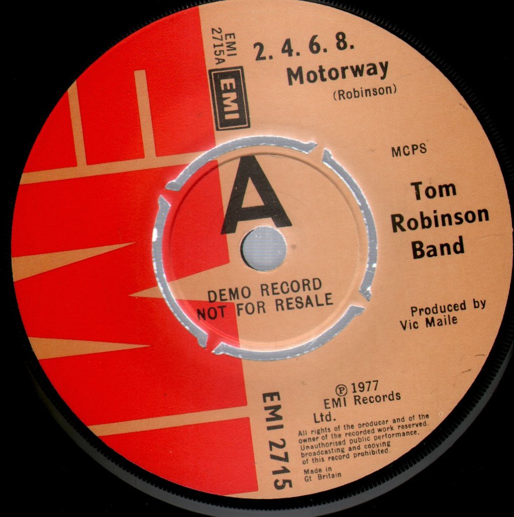 Tom Robinson Band - 2 4 6 8 Motorway - 7 Inch
