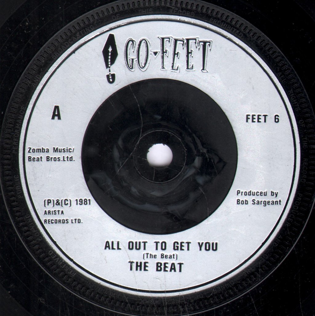 Beat - All Out To Get You - 7 Inch