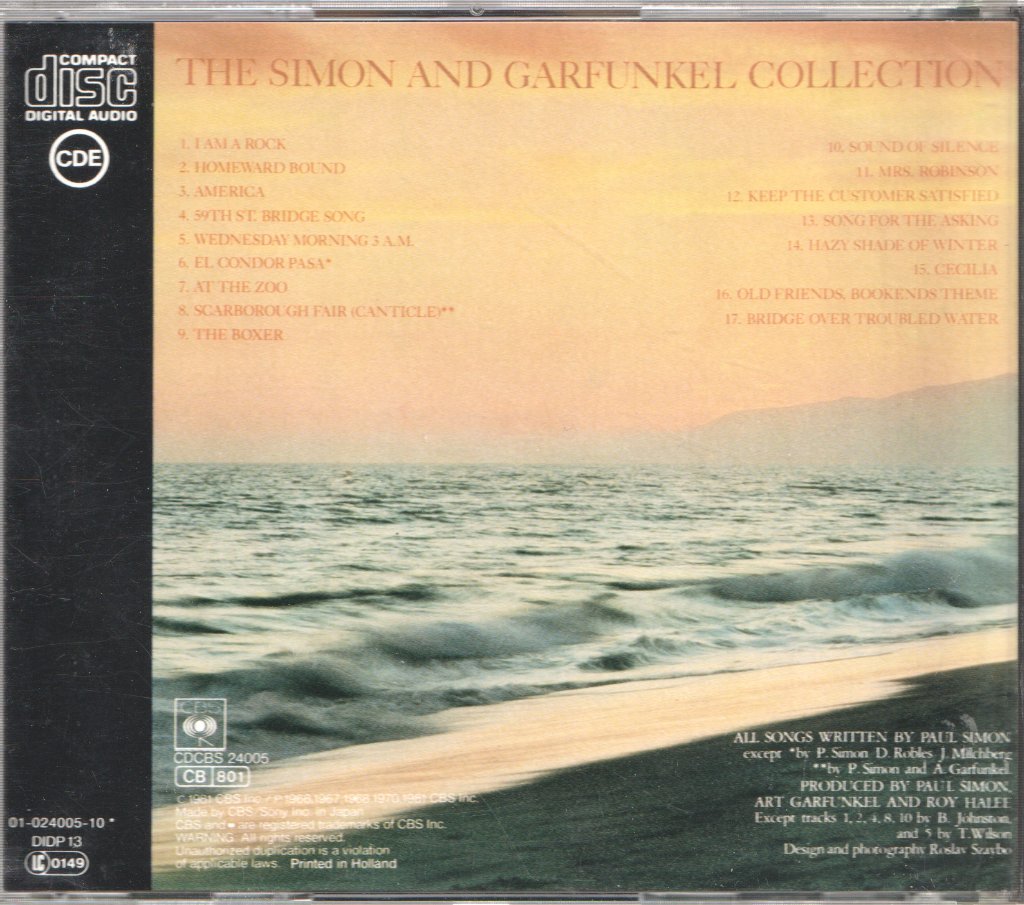 Simon & Garfunkel - Simon And Garfunkel Collection - Cd