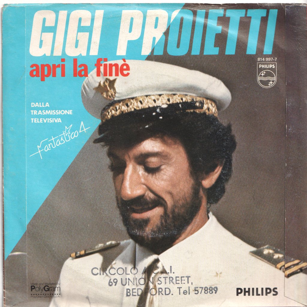 Gigi Proietti - Fox Trot - 7 Inch