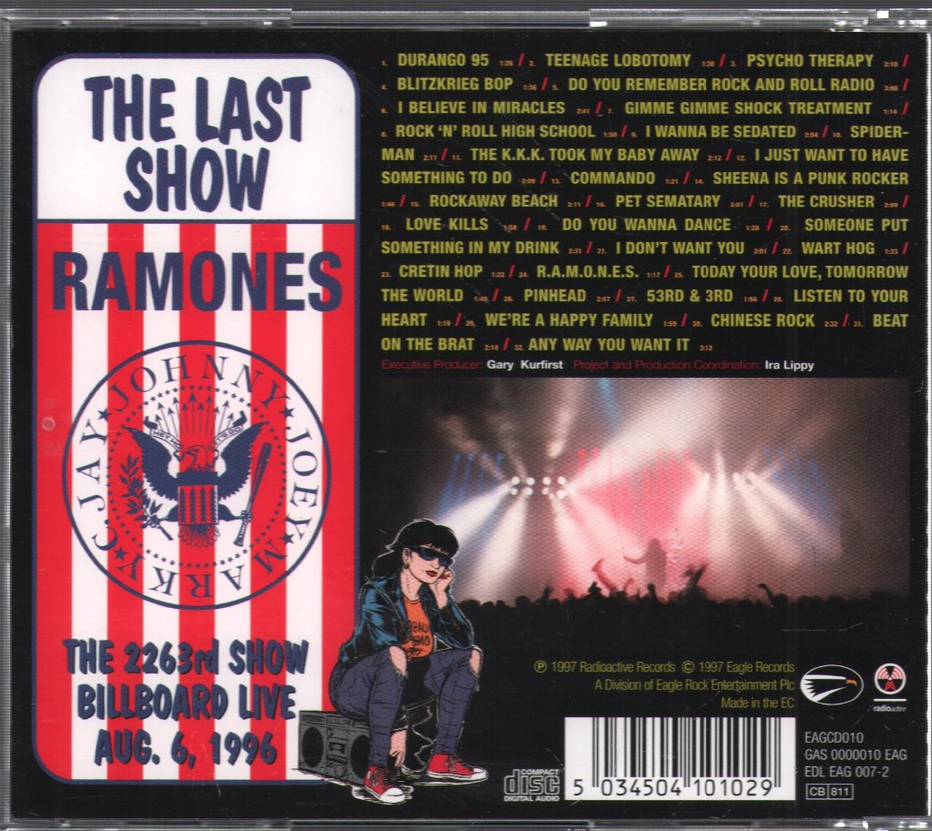Ramones - We're Outta Here! - Cd